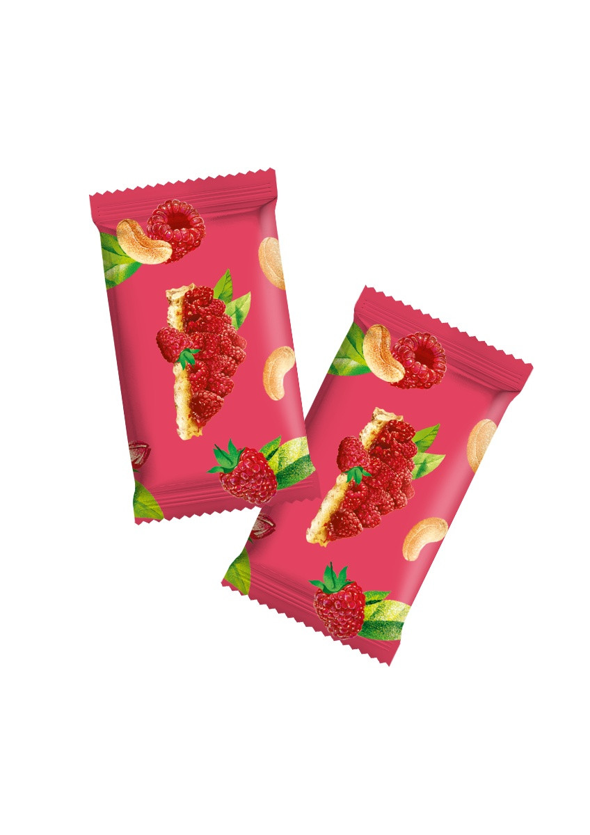 All mini bars - Mini bars with a raspberry tart flavor - 102g - product goodcalories.com 2