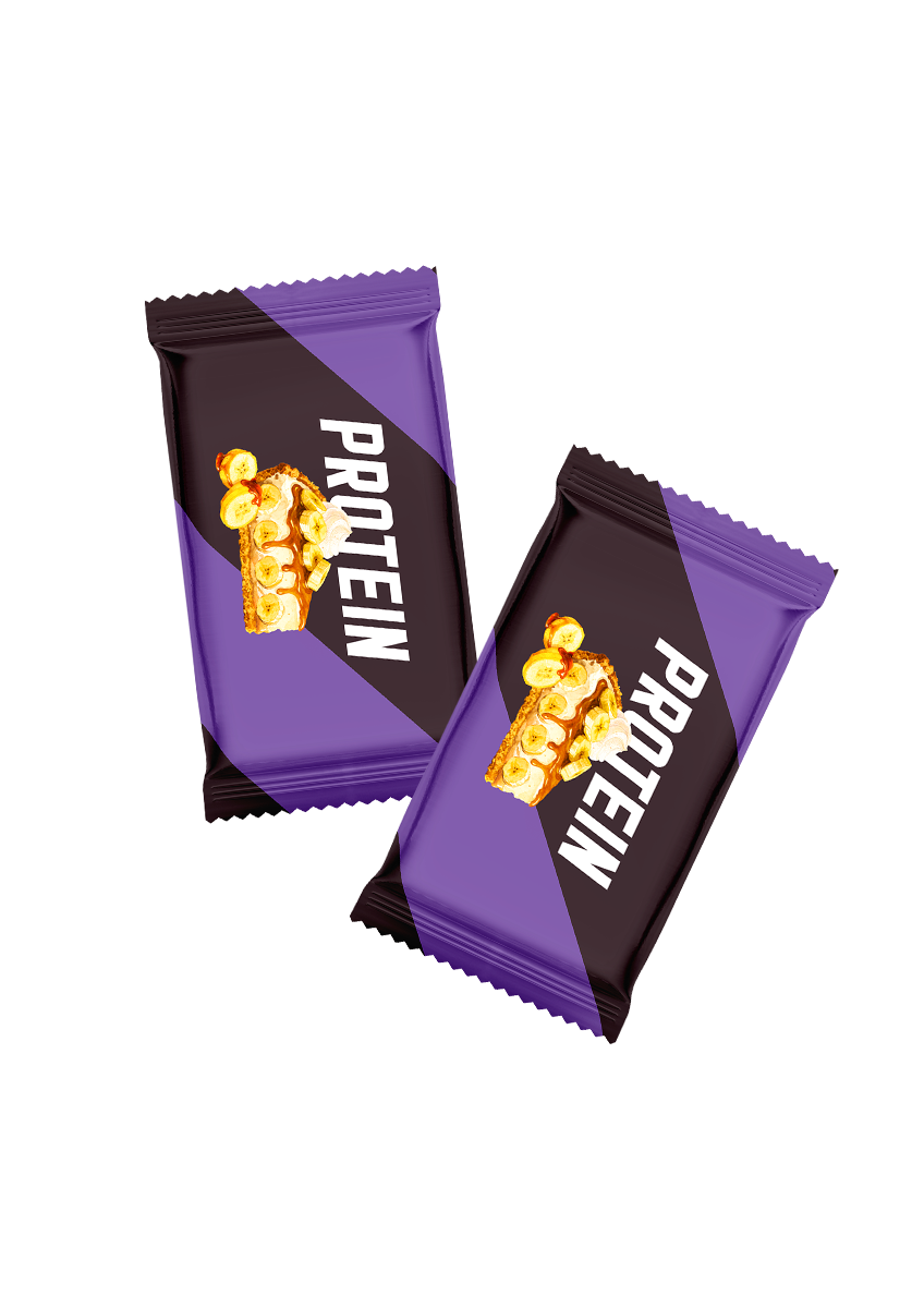 Mini-Riegel – 6 Stück - PROTEIN-Banoffee-Mini-Riegel mit niedrigem GI – 102 g - Produkt goodcalories.com 2