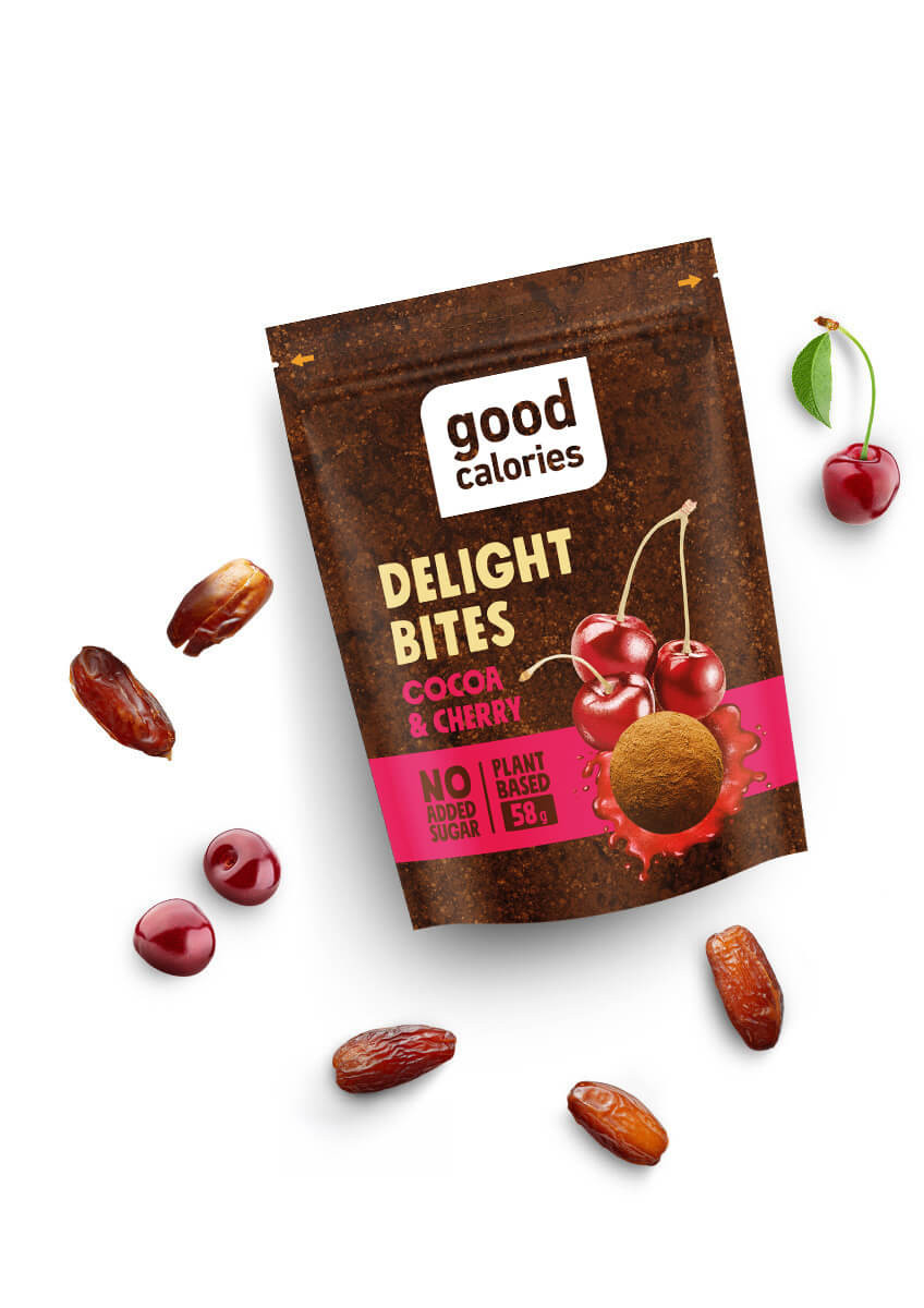 Cocoa & Cherry Balls - 58g - goodcalories.com