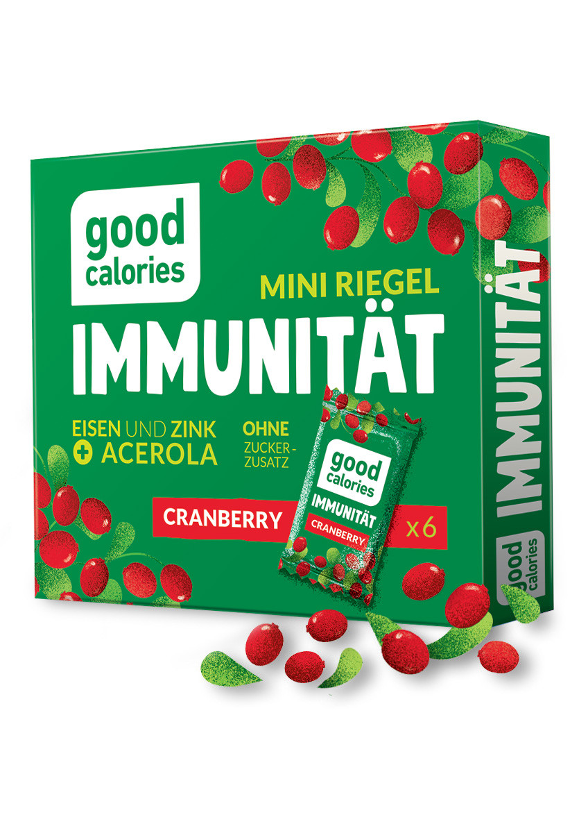 Mini-Riegel – 6 Stück - Mini-Riegel – Immunität 102 g - Produkt goodcalories.com 1