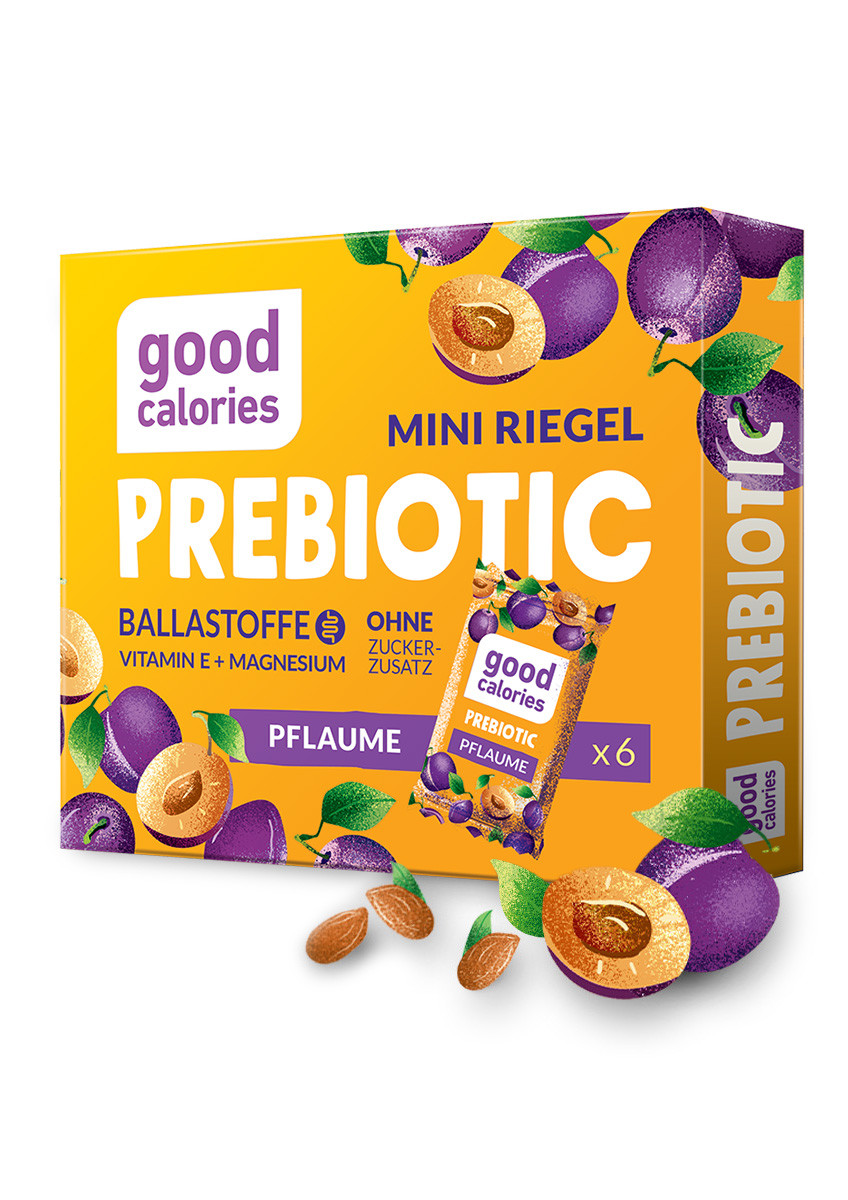 Mini-Riegel – 6 Stück - Mini-Riegel – Präbiotikum 102 g - Produkt goodcalories.com 1