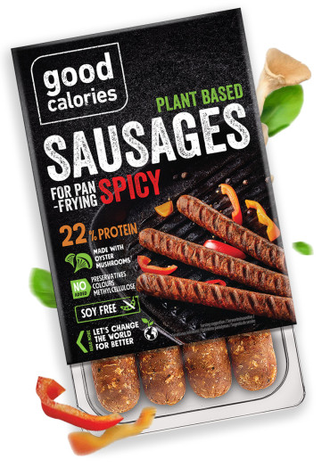 Hungarian Plant-Based Sausages, 180g