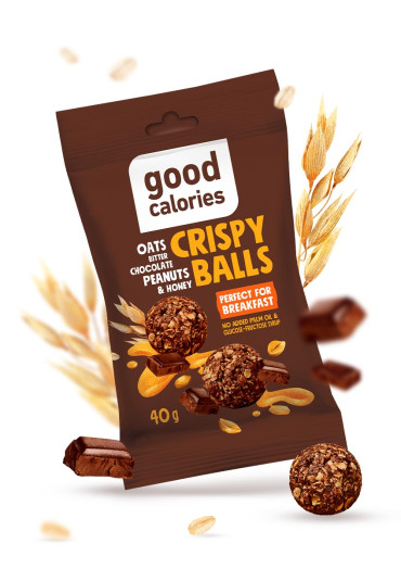 Oatmeal & Belgian Chocolate Balls - 40g