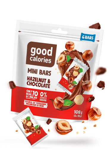 Mini tyčinky s lieskovými orechmi – 108 g