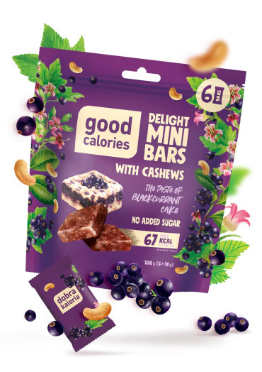 Mini bars with a currant cake flavor - 108g - product 2