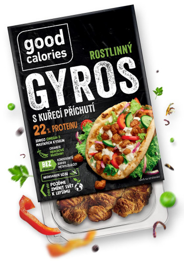 Vegetariánský gyros – 150 g