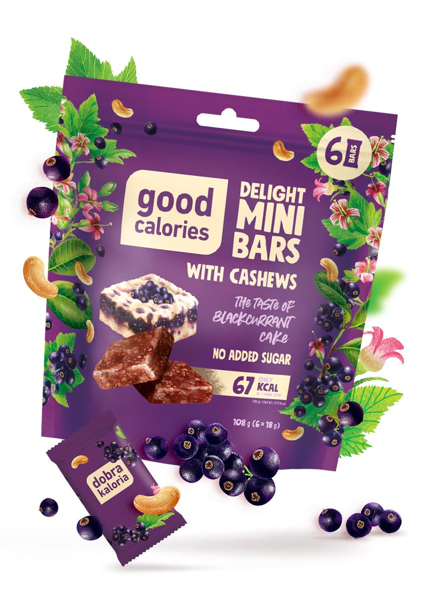 O chuti dortů - Mini tyčinky s příchutí rybízového koláče – 108 g - produkt goodcalories.com 2