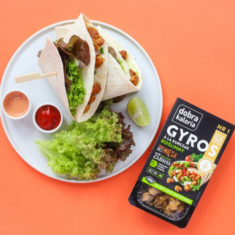 An Idea for Simple Tortillas with Gyros